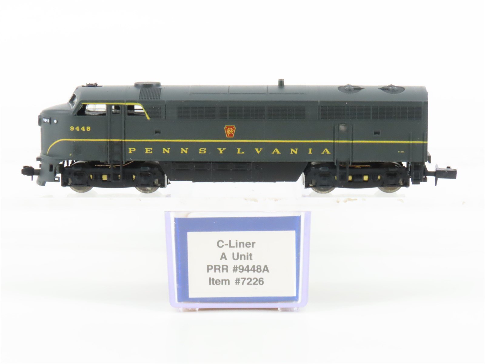 N Scale Life-Like 7226 PRR Pennsylvania FM C-Liner A-Unit Diesel #9448