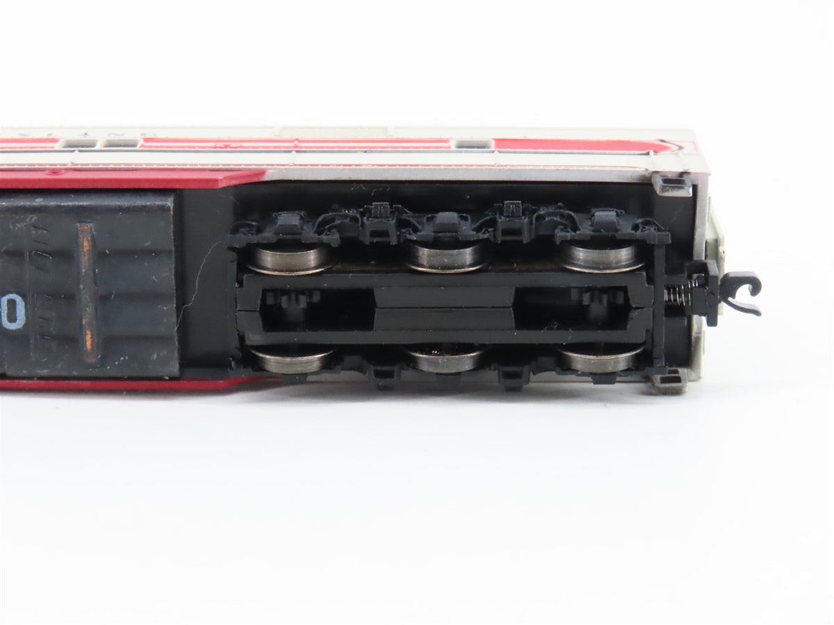 N Scale Life-Like 7017 RI Rock Island &quot;Rocket&quot; EMD E7B Diesel #632B - Unpowered
