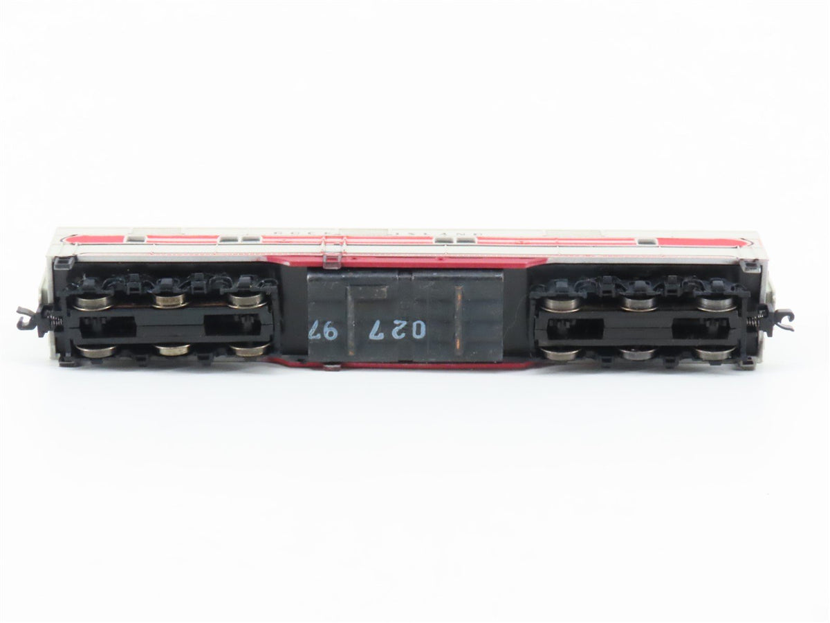 N Scale Life-Like 7017 RI Rock Island &quot;Rocket&quot; EMD E7B Diesel #632B - Unpowered