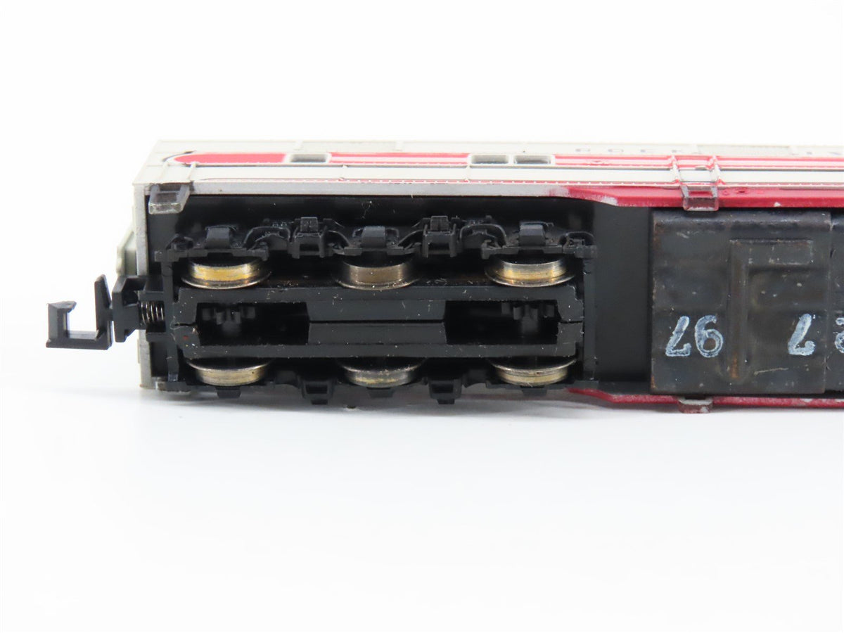 N Scale Life-Like 7017 RI Rock Island &quot;Rocket&quot; EMD E7B Diesel #632B - Unpowered
