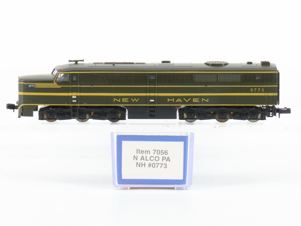 N Scale Life-Like 7056 NH New Haven ALCO PA Diesel Locomotive #0773