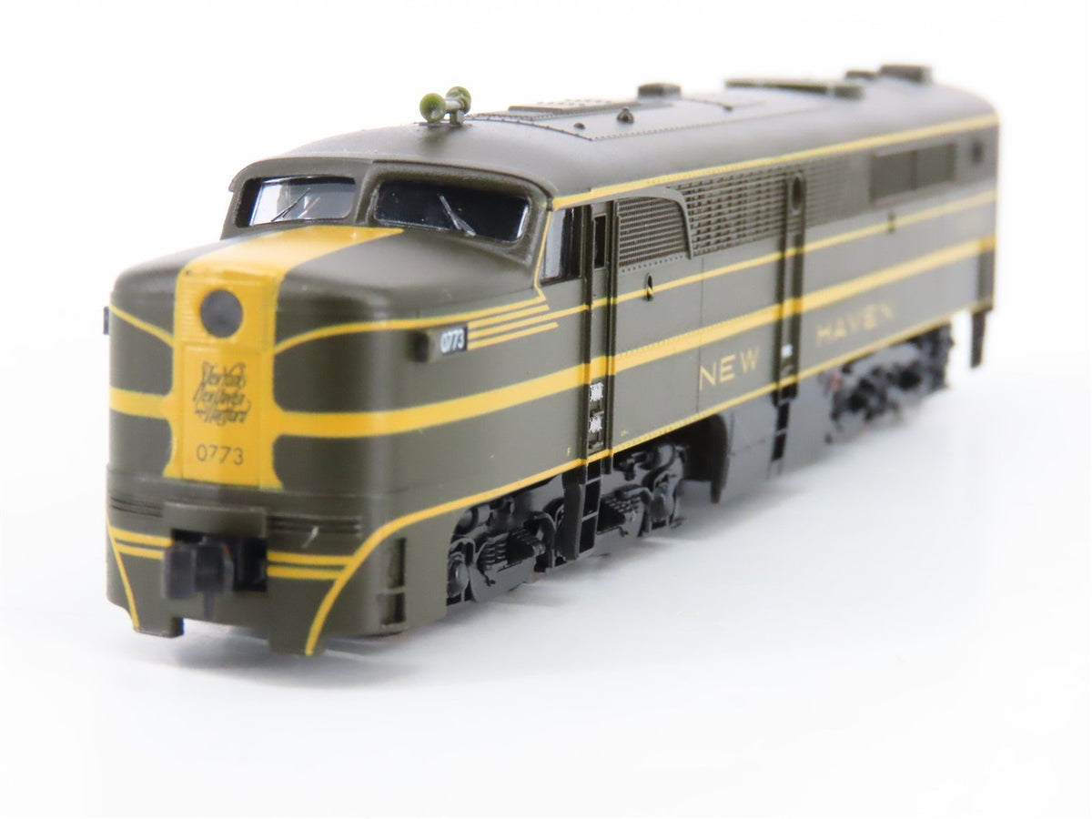 N Scale Life-Like 7056 NH New Haven ALCO PA Diesel Locomotive #0773