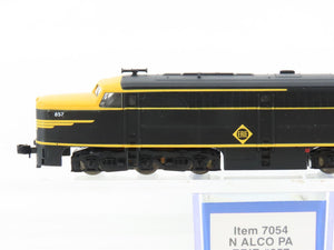 N Scale Life-Like 7054 ERIE Railroad ALCO PA Diesel Locomotive #857