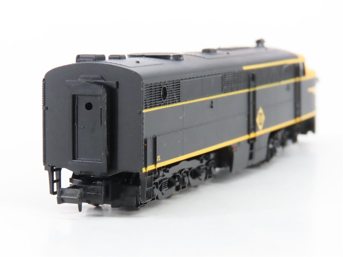 N Scale Life-Like 7054 ERIE Railroad ALCO PA Diesel Locomotive #857
