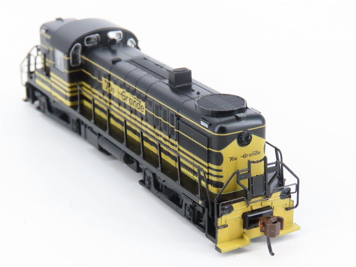 N Scale Bachmann 64252 D&amp;RGW Rio Grande ALCO RS-3 Diesel #5200 w/ DCC