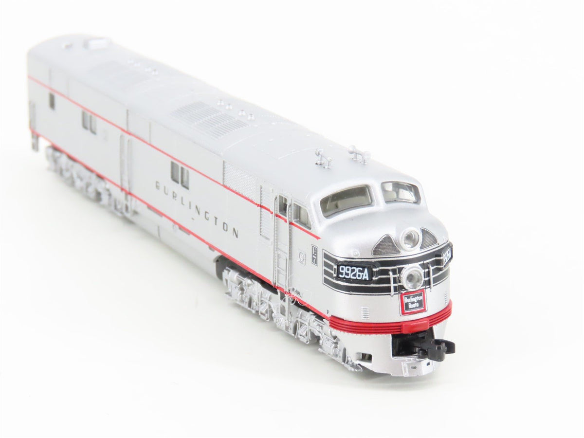 N Scale Precision Craft PCM CB&amp;Q Burlington EMD E7A Diesel #9926A w/ DCC &amp; Sound