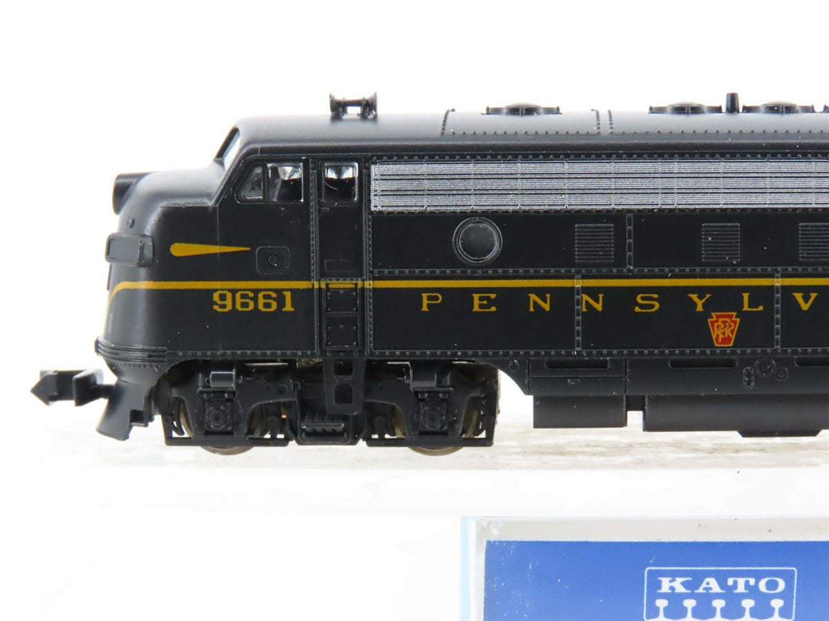 N Scale Kato 176-094 PRR Pennsylvania F7A Diesel Locomotive #9661