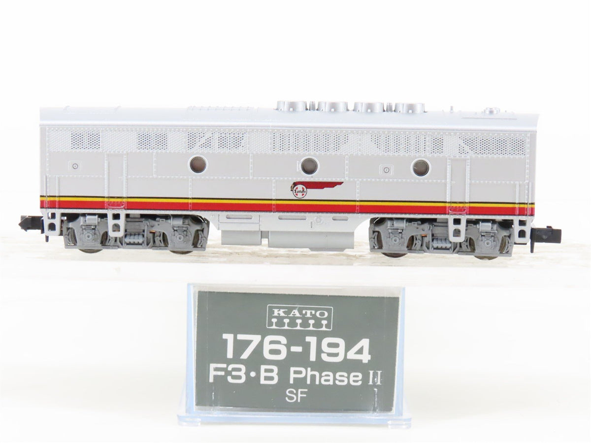 N Scale Kato 176-194 ATSF Santa Fe F3B Diesel Locomotive