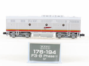 N Scale Kato 176-194 ATSF Santa Fe F3B Diesel Locomotive