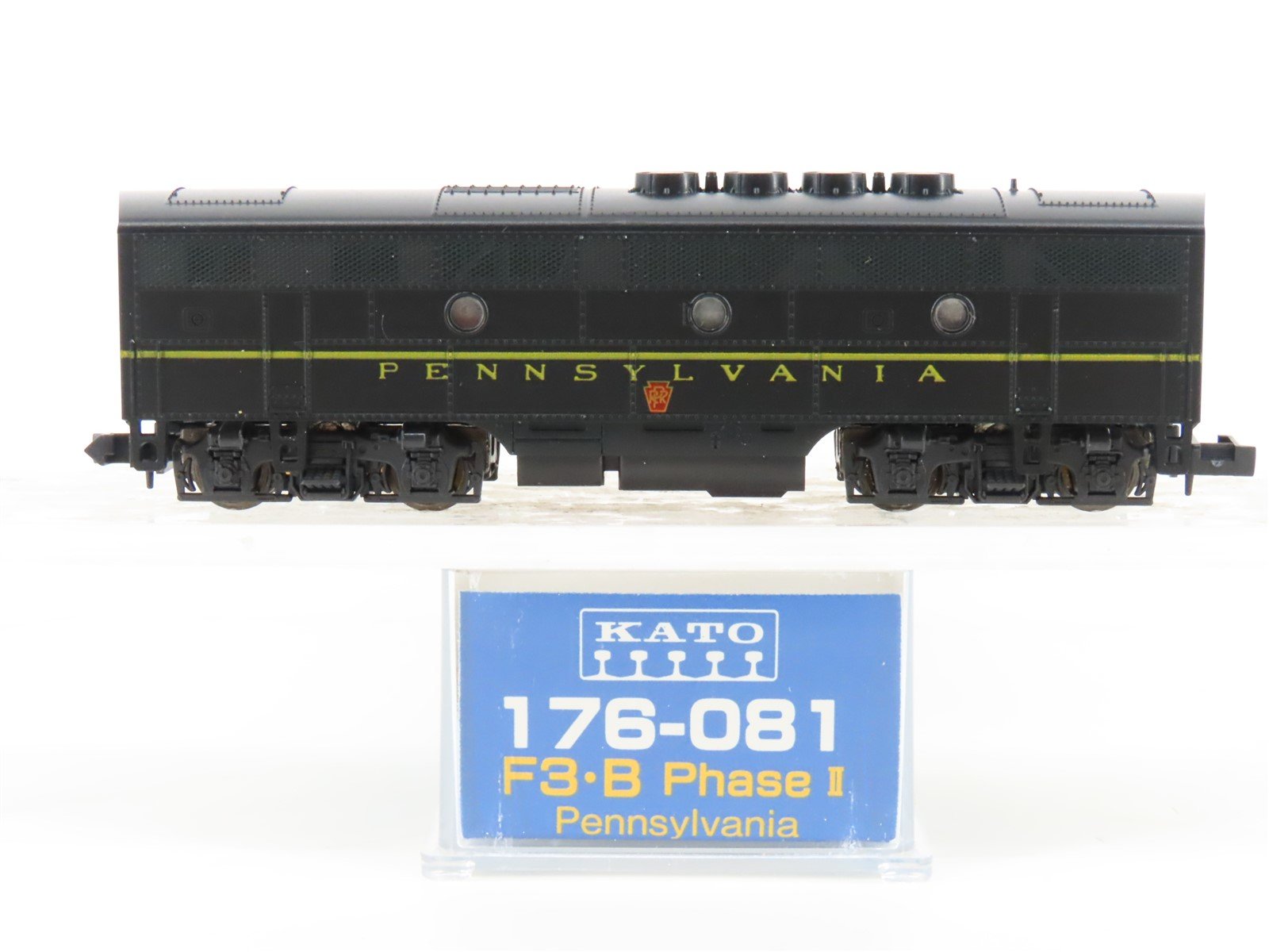 N Scale Kato 176-081 PRR Pennsylvania F3B Phase II Diesel Locomotive