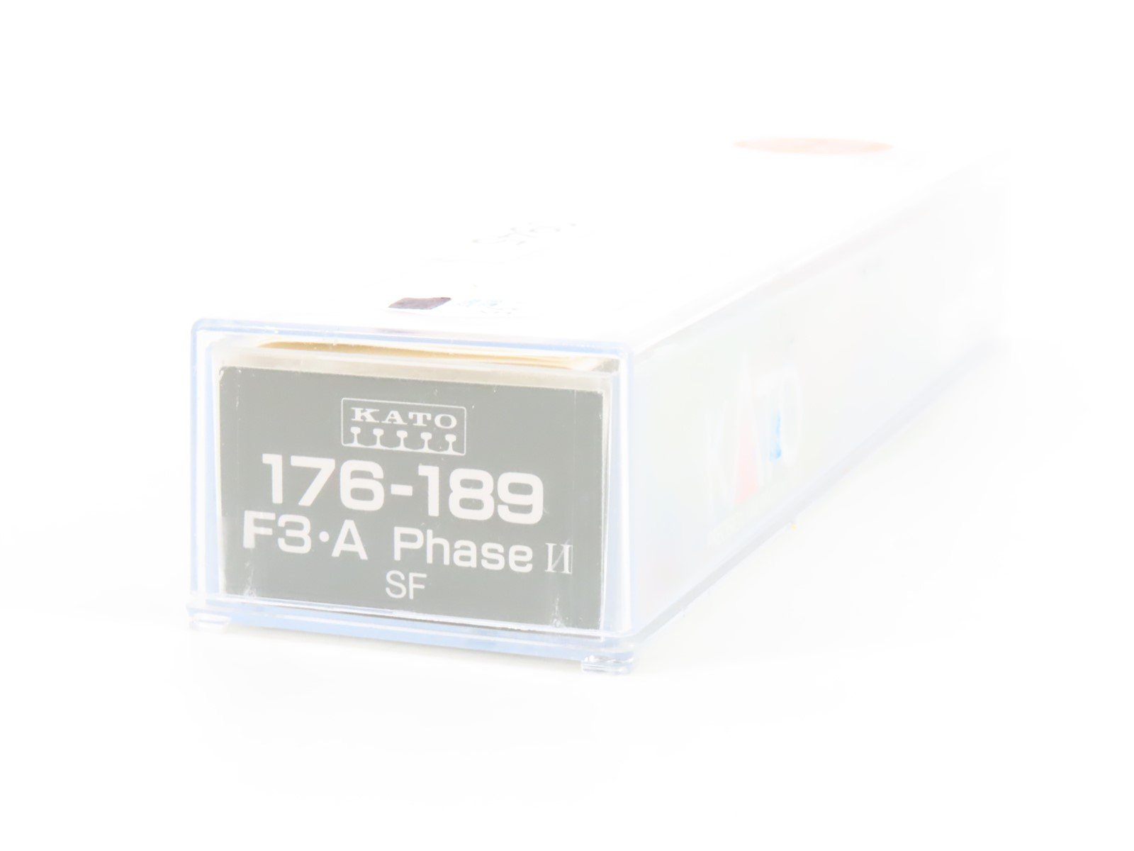 N Scale Kato 176-189 ATSF Santa Fe F3A Phase II Diesel Locomotive