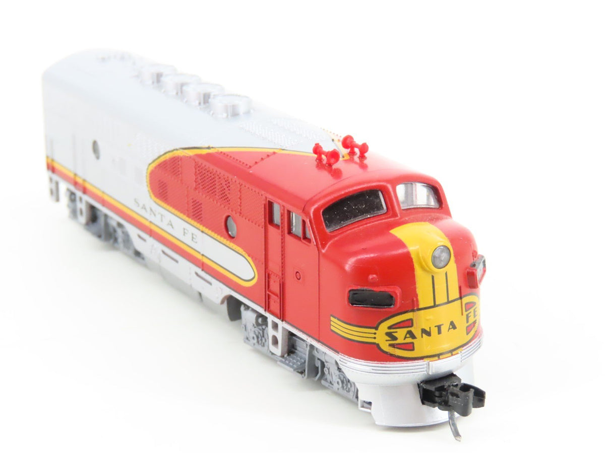 N Scale Kato 176-189 ATSF Santa Fe F3A Phase II Diesel Locomotive