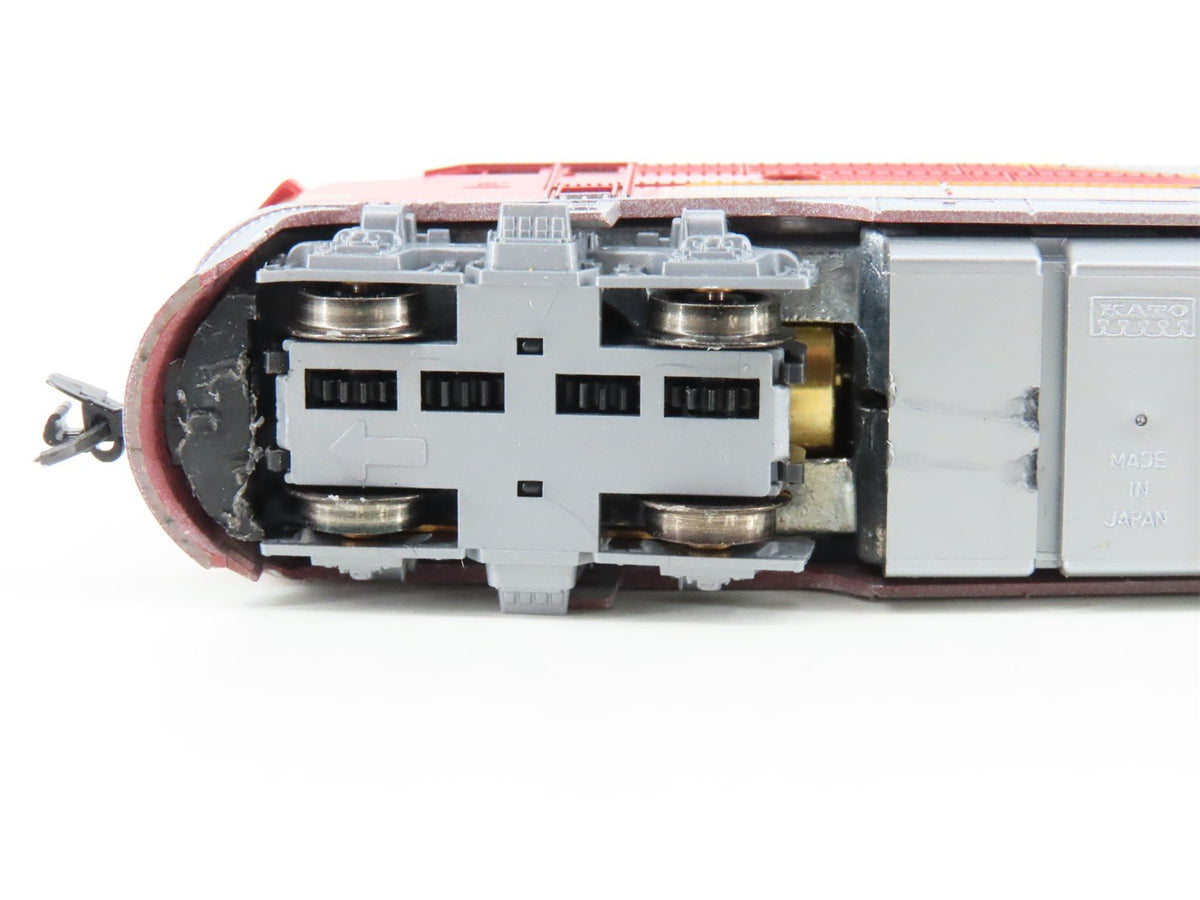 N Scale Kato 176-189 ATSF Santa Fe F3A Phase II Diesel Locomotive