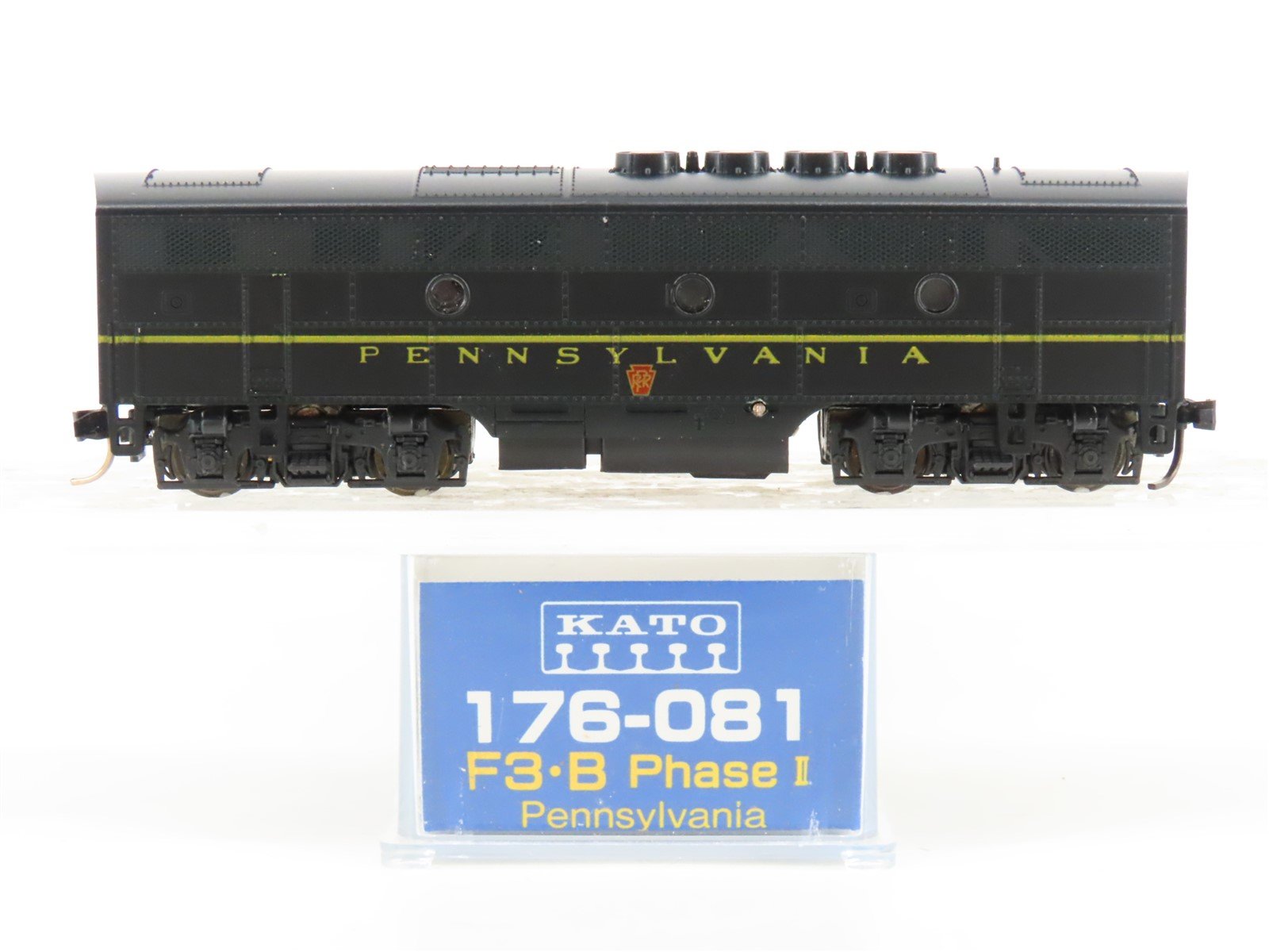 N Scale Kato 176-081 PRR Pennsylvania F3B Phase I Diesel Locomotive