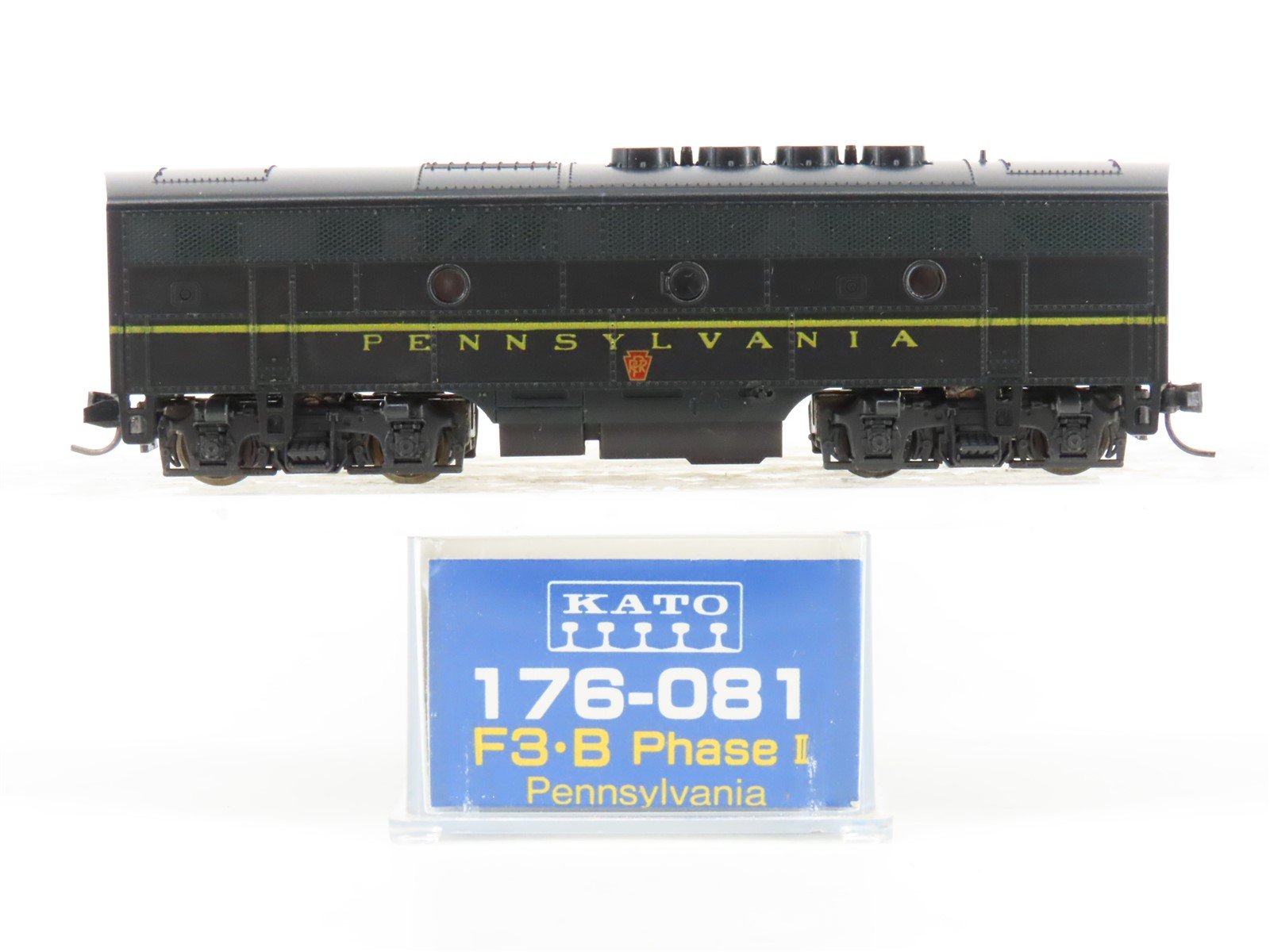 N Scale Kato 176-081 PRR Pennsylvania F3B Phase I Diesel Locomotive