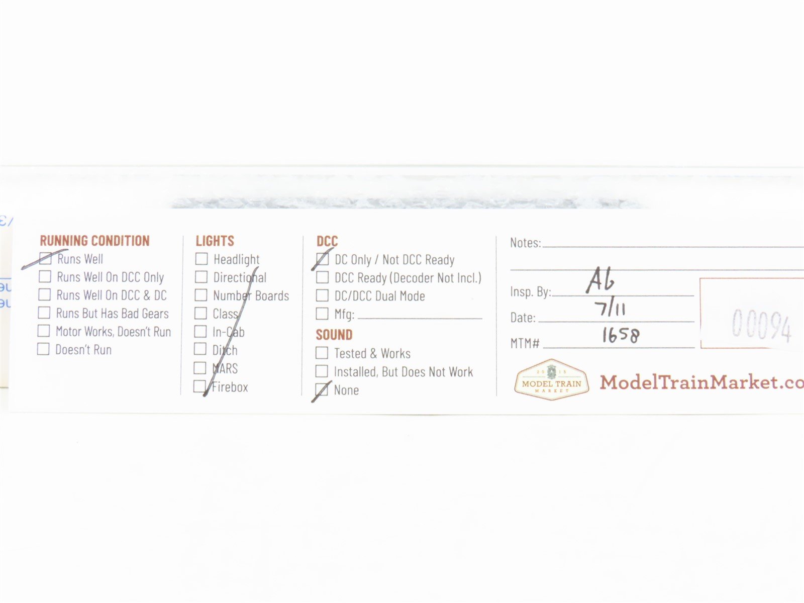 N Scale Kato 176-081 PRR Pennsylvania F3B Phase I Diesel Locomotive