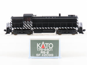 N Scale Kato 176-4401 ATSF Santa Fe RS-2 Diesel Locomotive #2099
