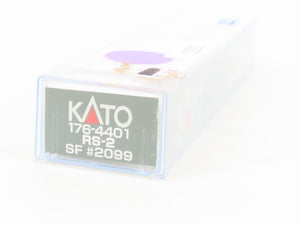 N Scale Kato 176-4401 ATSF Santa Fe RS-2 Diesel Locomotive #2099