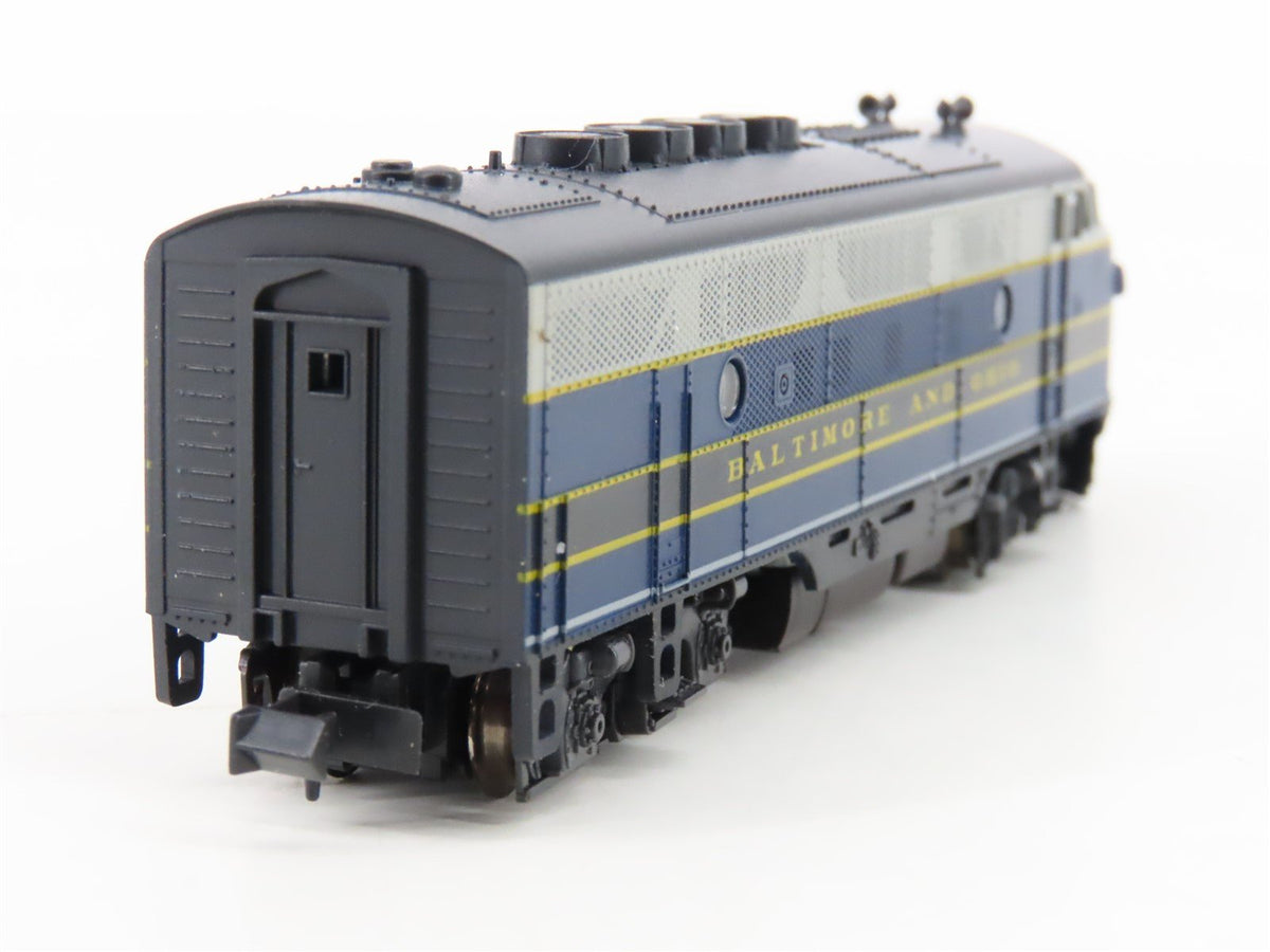 N Scale Kato 176-184 B&amp;O Baltimore &amp; Ohio F3A Diesel Locomotive #84