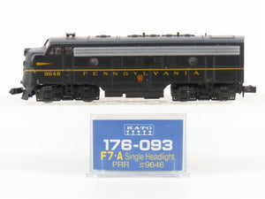 N Scale Kato 176-093 PRR Pennsylvania F7A Diesel Locomotive #9646