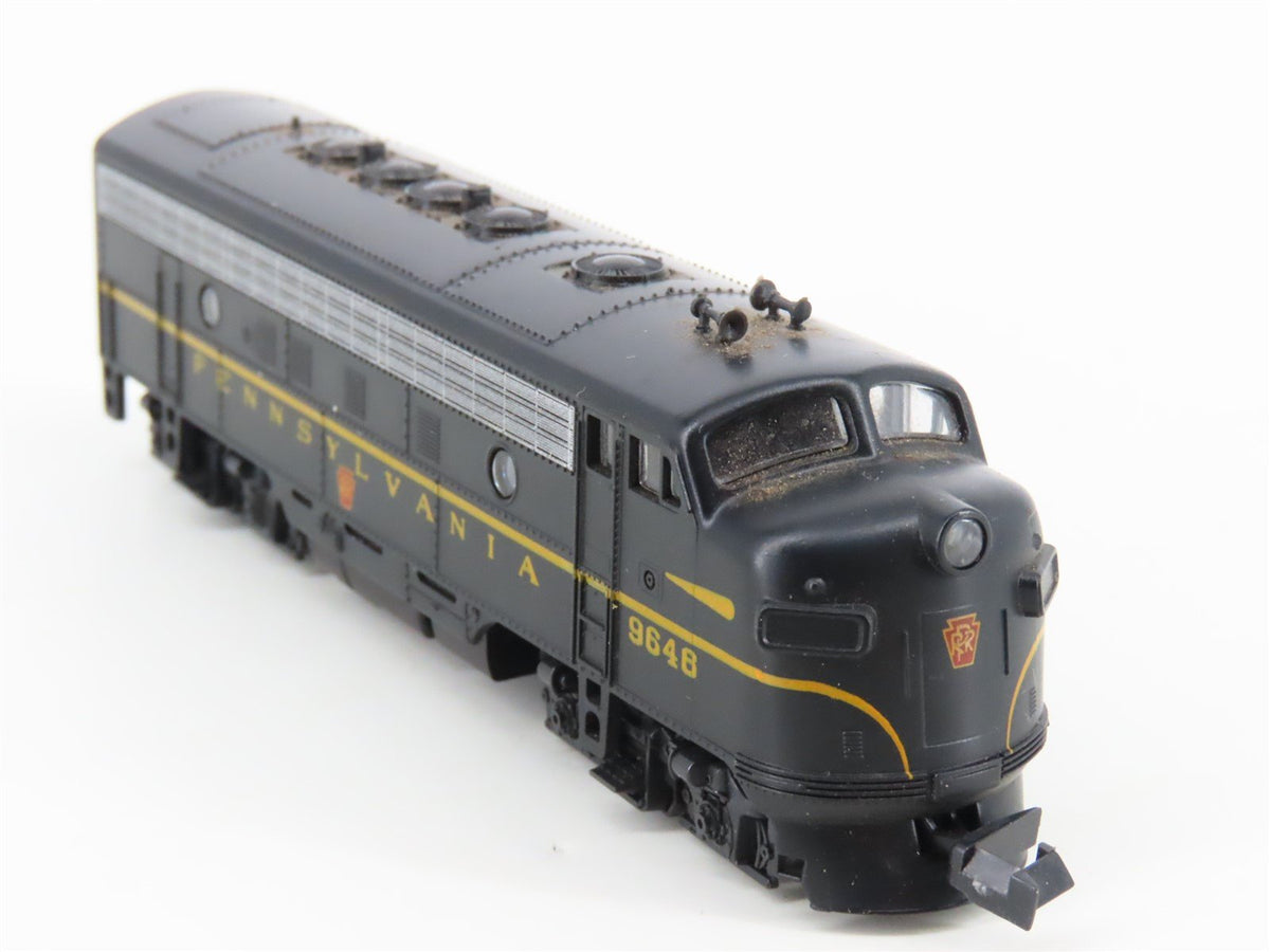 N Scale Kato 176-093 PRR Pennsylvania F7A Diesel Locomotive #9646