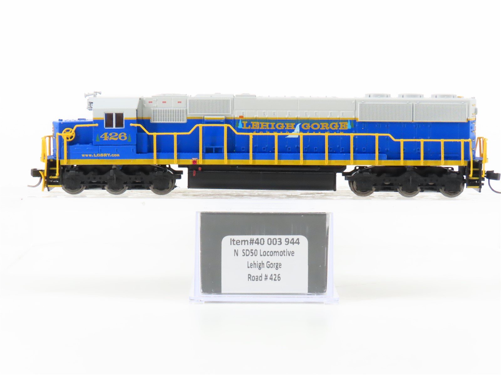 N Scale Atlas 40003944 Lehigh Gorge SD50 Diesel Locomotive #426