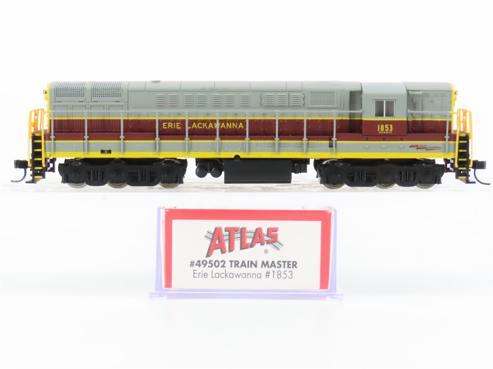 N Scale Atlas 49502 EL Erie Lackawanna H24-66 Trainmaster Diesel Loco #1853