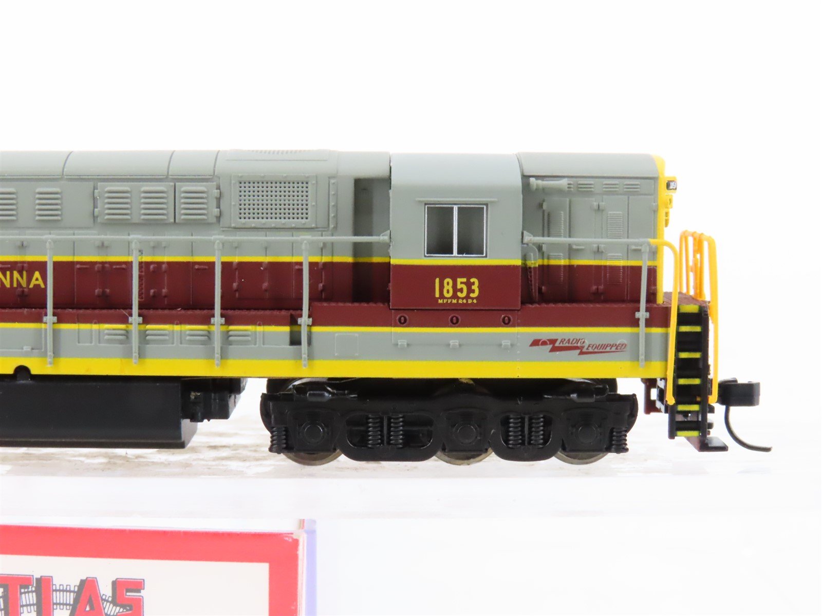 N Scale Atlas 49502 EL Erie Lackawanna H24-66 Trainmaster Diesel Loco #1853