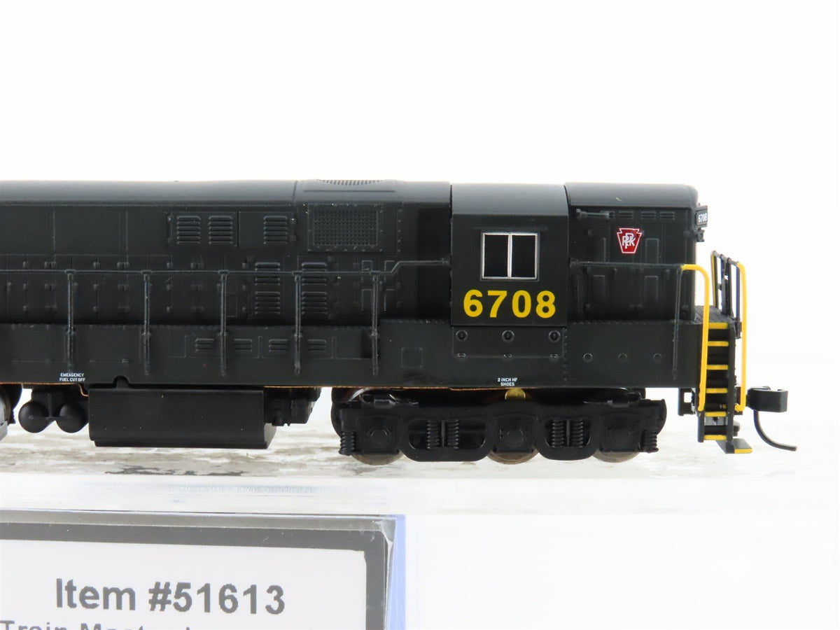 N Scale Atlas 51613 PRR Pennsylvania H24-66 Trainmaster &quot;Keystone&quot; Diesel #6708