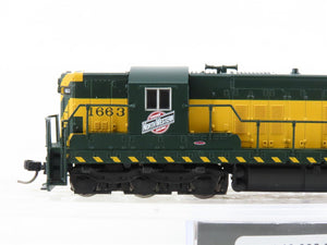 N Scale Atlas 40005302 CNW Chicago & Northwestern SD7 Diesel Locomotive #1663