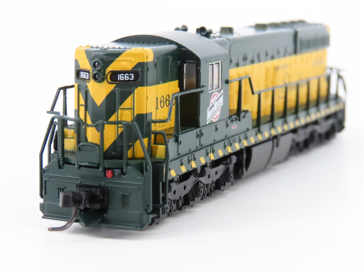 N Scale Atlas 40005302 CNW Chicago &amp; Northwestern SD7 Diesel Locomotive #1663