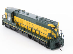 N Scale Atlas 40005302 CNW Chicago & Northwestern SD7 Diesel Locomotive #1663