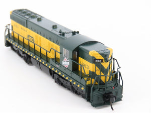 N Scale Atlas 40005302 CNW Chicago & Northwestern SD7 Diesel Locomotive #1663