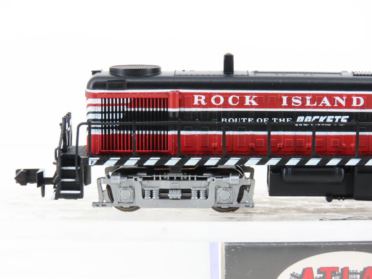 N Scale Atlas 42024 RI Rock Island RS-3 Diesel Locomotive #497