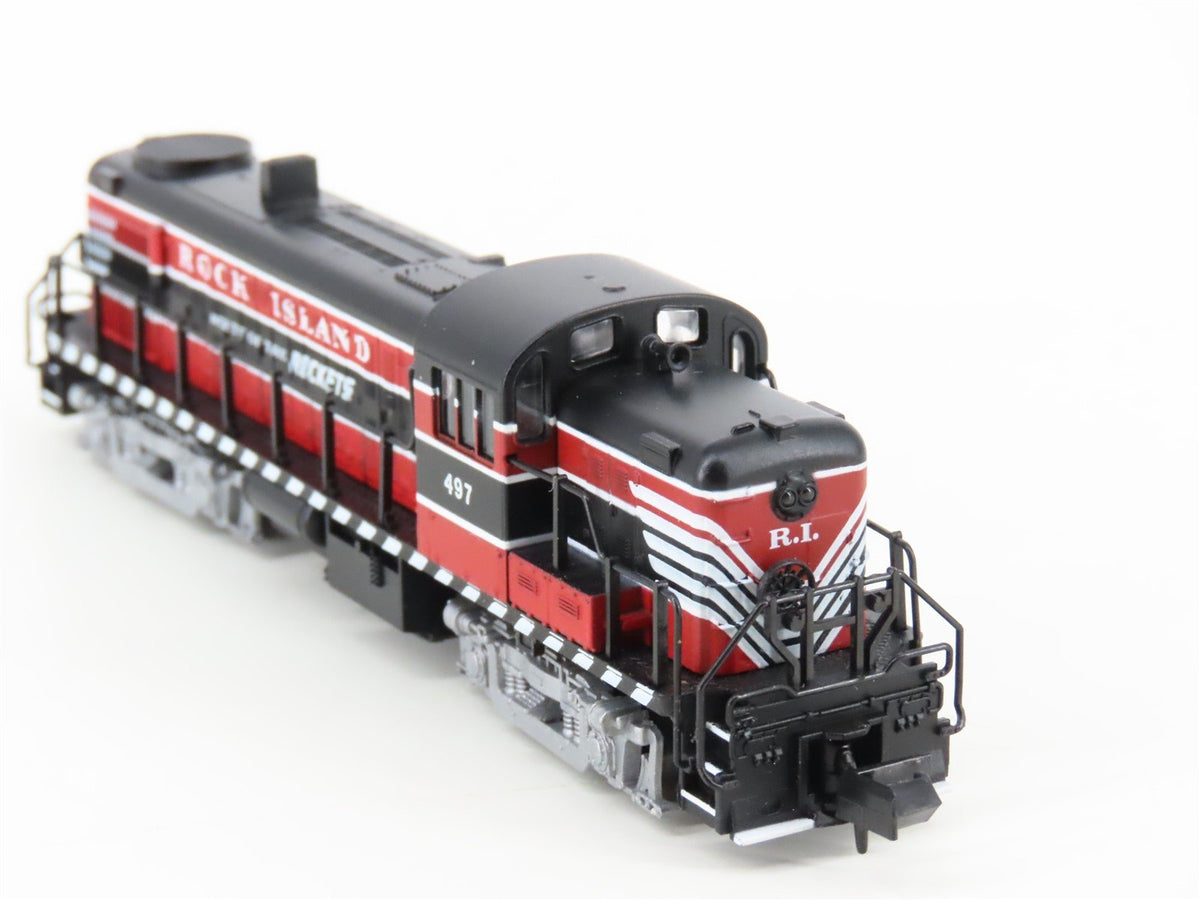 N Scale Atlas 42024 RI Rock Island RS-3 Diesel Locomotive #497