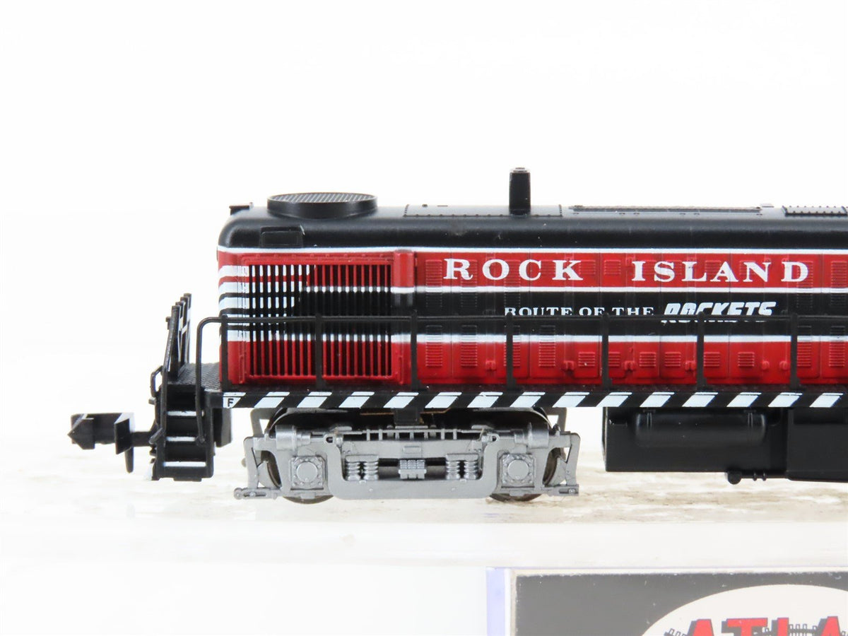 N Scale Atlas 42025 RI Rock Island RS-3 Diesel Locomotive #495