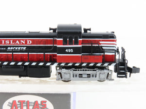 N Scale Atlas 42025 RI Rock Island RS-3 Diesel Locomotive #495