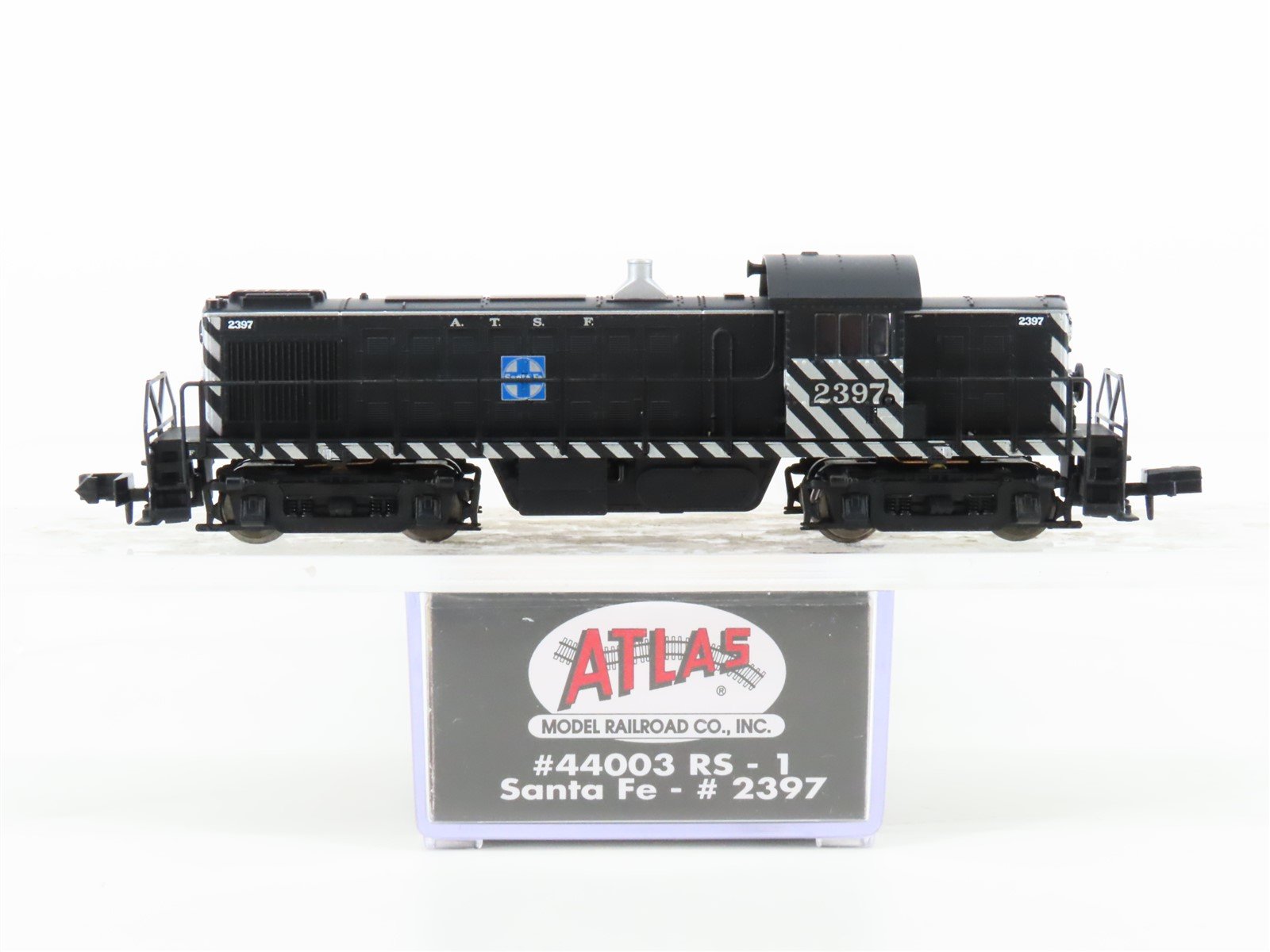 N Scale Atlas 44003 ATSF Santa Fe RS1 Diesel Locomotive #2397