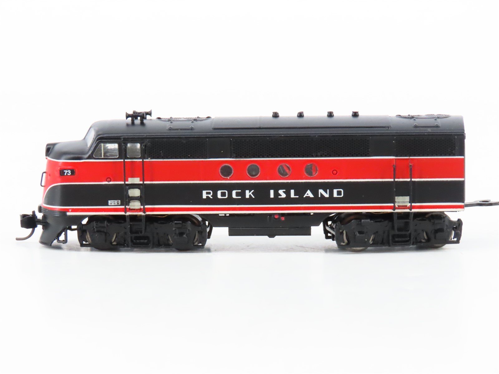 N Scale Intermountain RI Rock Island F7A Diesel Locomotive #73