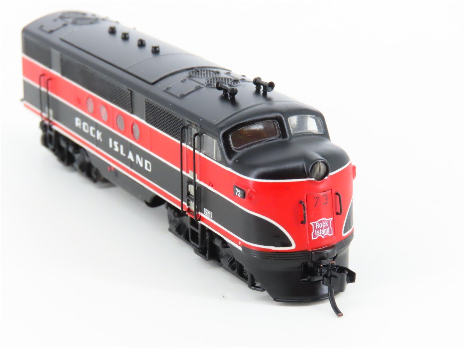 N Scale Intermountain RI Rock Island F7A Diesel Locomotive #73
