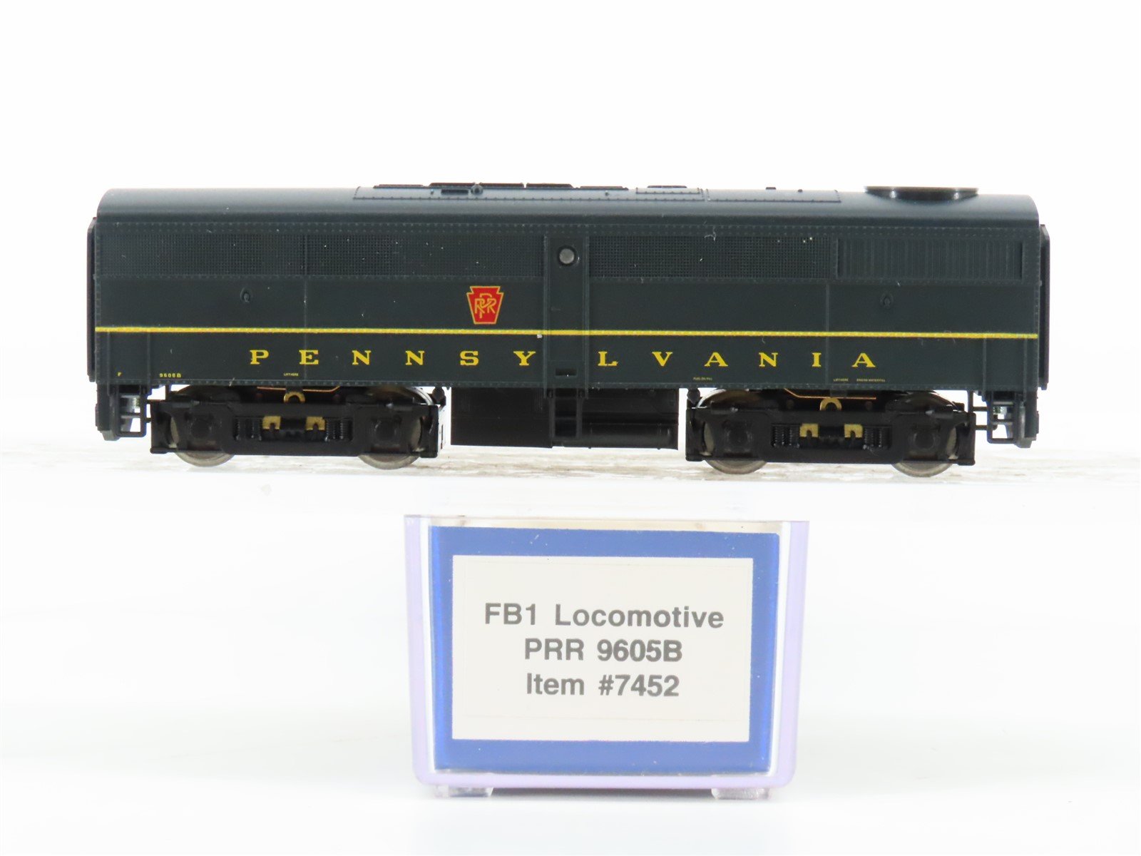 N Scale Life-Like 7452 PRR Pennsylvania FB1 Diesel Locomotive #9605B