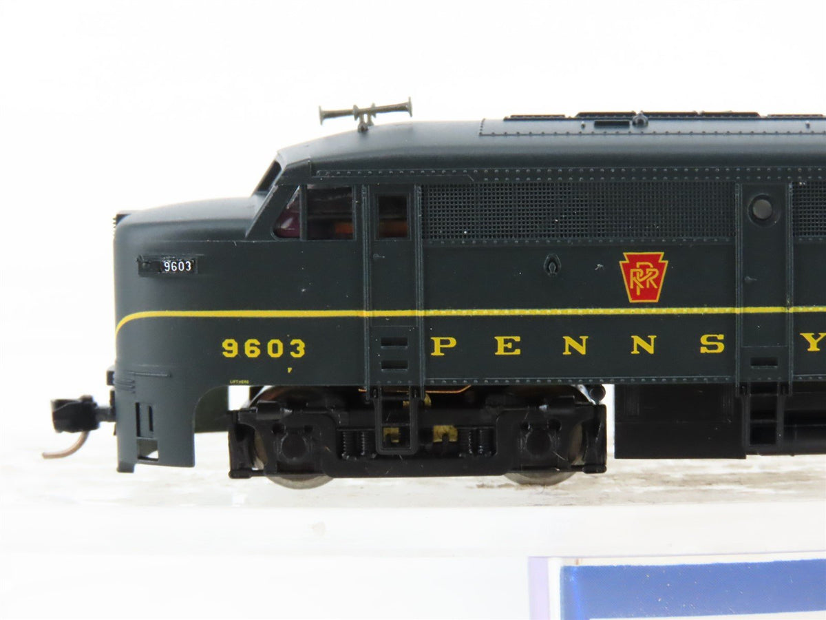 N Scale Life-Like 7451 PRR Pennsylvania PA1 Diesel Locomotive #9603
