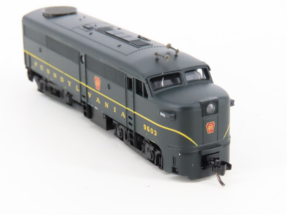 N Scale Life-Like 7451 PRR Pennsylvania PA1 Diesel Locomotive #9603