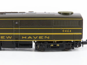 N Scale Life-Like 7450 NH New Haven FA1/FB1 Diesel Locomotive Set