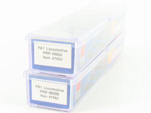 N Scale Life-Like 7452 PRR Pennsylvania FA1/FB1 Diesel Locomotive Set