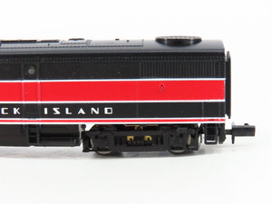 N Scale Life-Like 7425 RI Rock Island FA1/FB1 Diesel Locomotive Set