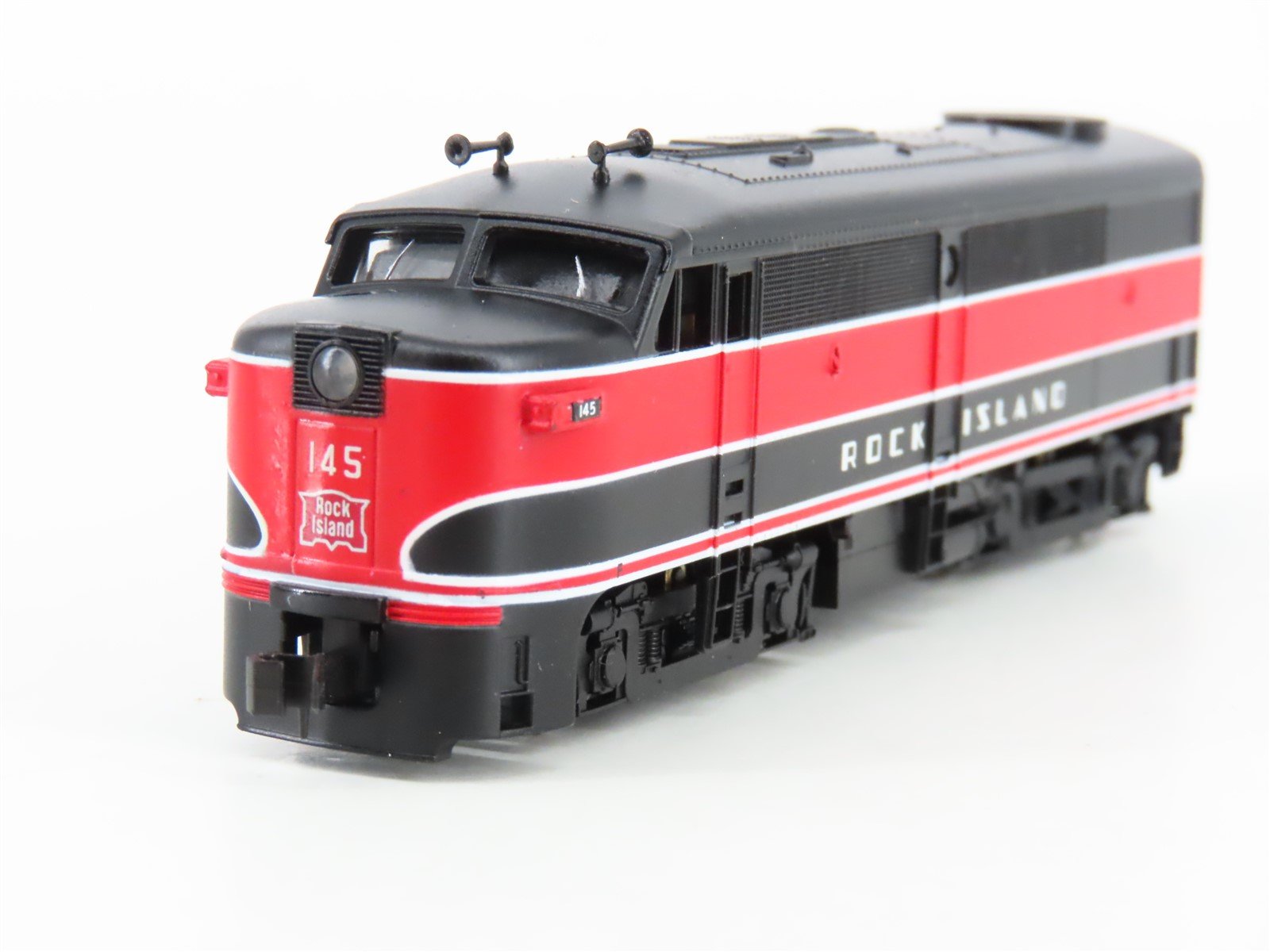 N Scale Life-Like 7425 RI Rock Island FA1/FB1 Diesel Locomotive Set
