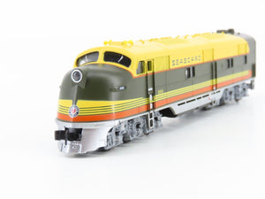 N Scale Life-Like 7358 SAL Seaboard E6 A/B Diesel Locomotive Set