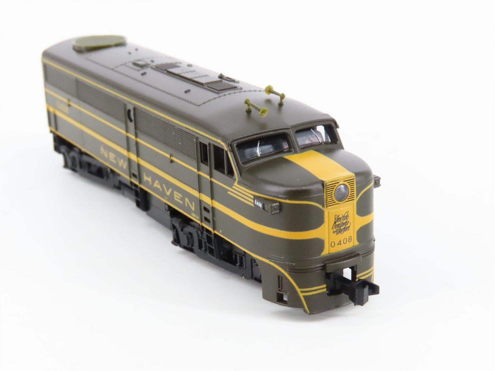 N Scale Life-Like 7449 NH New Haven FA1/FB1 Diesel Locomotive Set