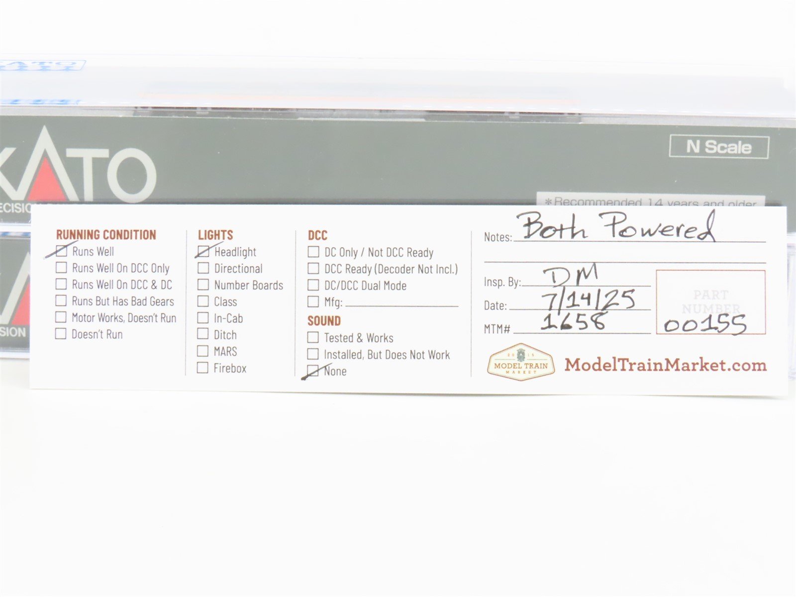 N KATO 106-0429 MILW 